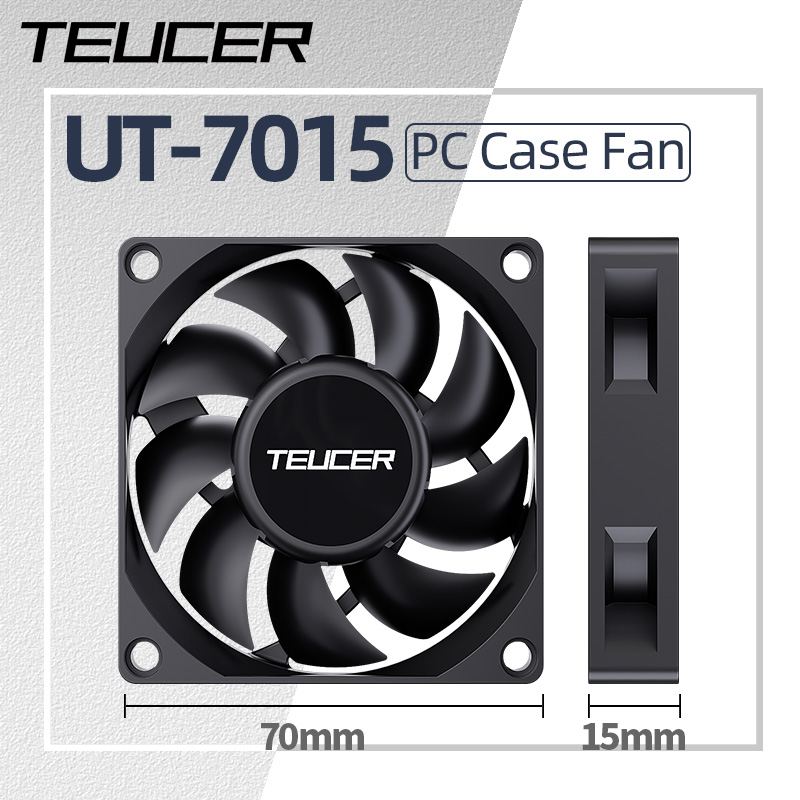 Teucer UT-7015 7cm ventilador  - Gaming Accessories Rack reseña y precio